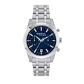 Breil Rank EW0735 | Cronografo Uomo Quadrante Blu Luminous Acciaio Bilux 40mm vista frontale | Gioielleria CICCO