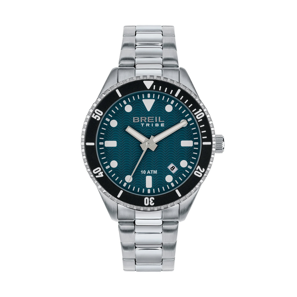 Breil Overhand EW0740 | Orologio Uomo Solo Tempo Ispirazione Marina Quadrante Blu Oceano 39mm