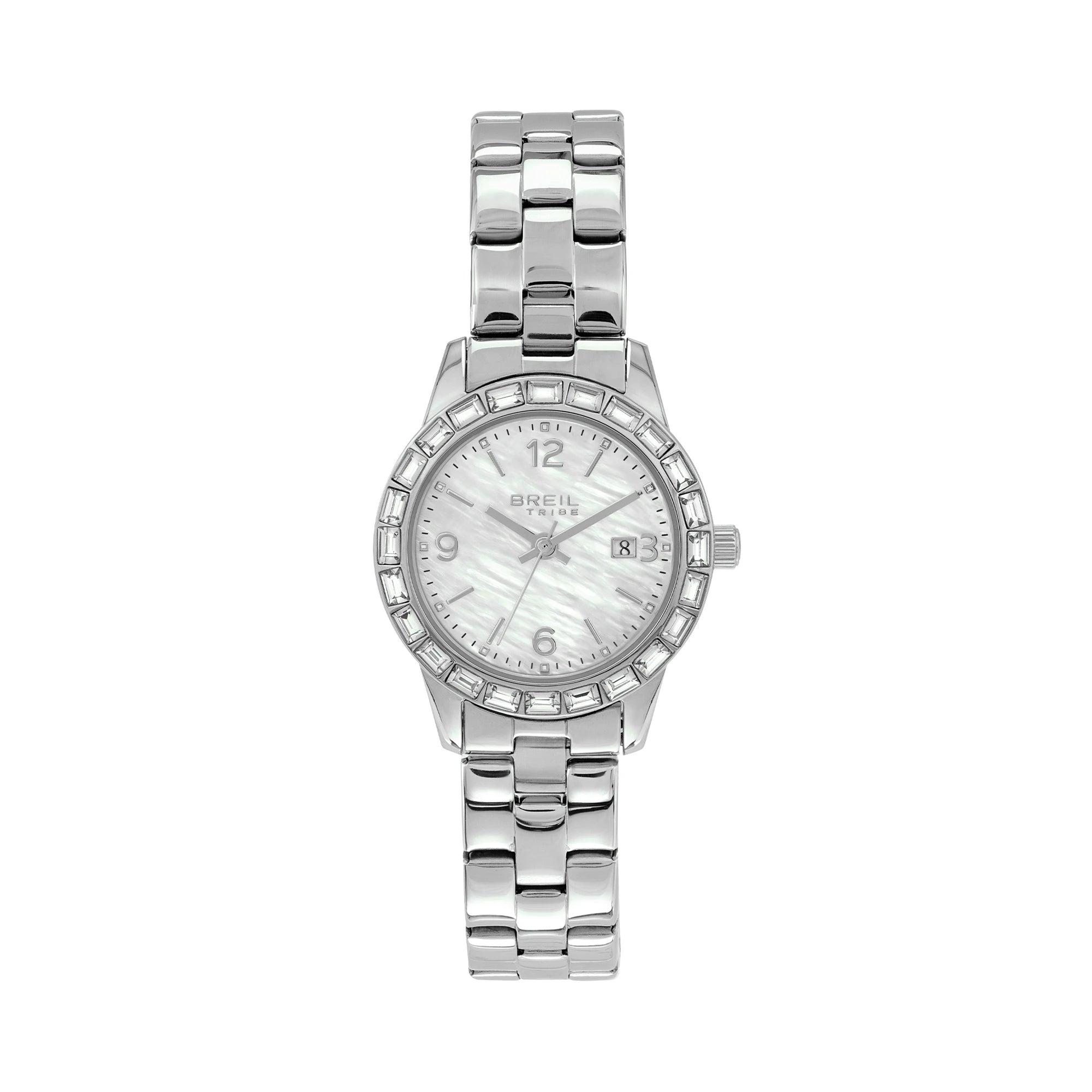 Orologio Breil Glow and Go EW0820 – Vista frontale – Orologio donna solo tempo con quadrante madreperla da Cicco Gioielleria