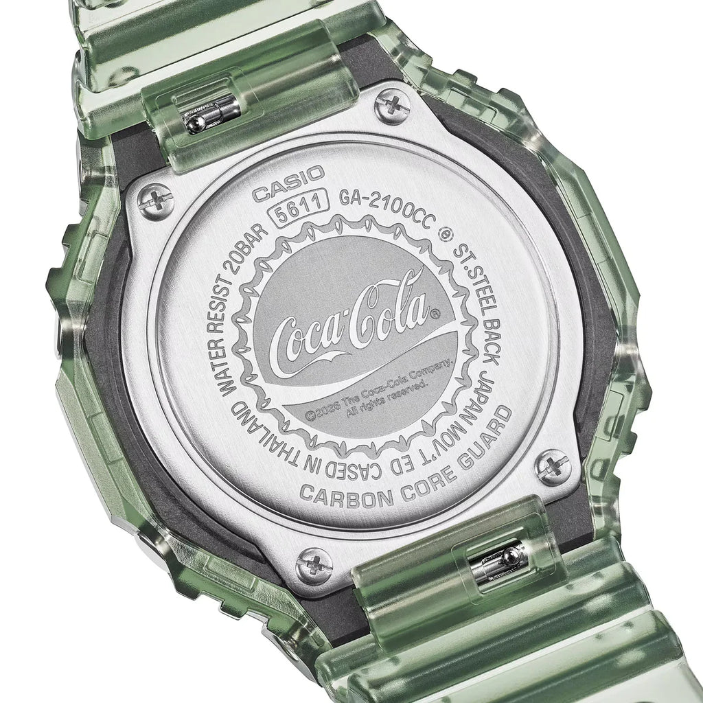 Casio G-SHOCK GA-2100CC-3A – Dettaglio fondello cassa – CICCO Gioielleria