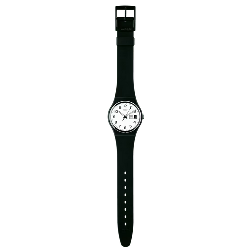Swatch Gent GB743-S26 Once Again – Orologio uomo quadrante classico retrò, vista frontale su sfondo bianco – CICCO Gioielleria