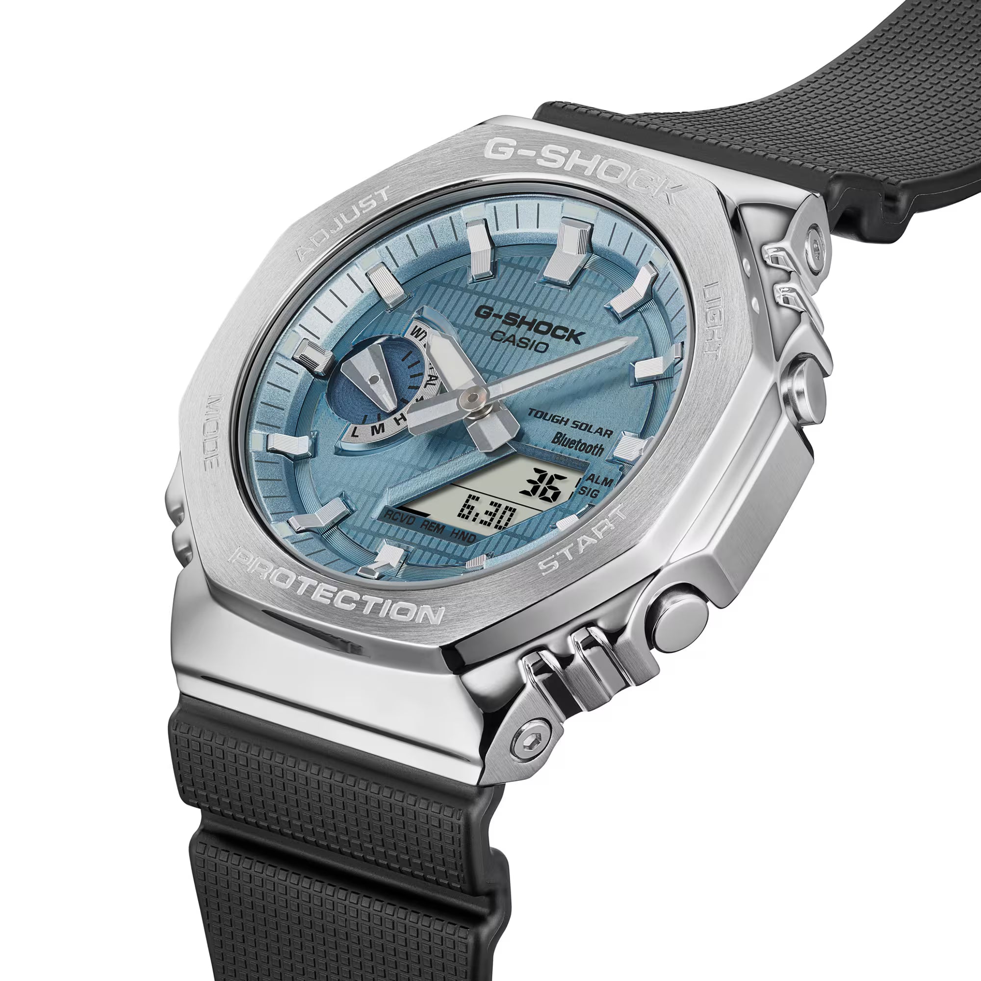 Orologio G-Shock GBM-2100A-1A2ER – Vista laterale – Orologio da Cicco Gioielleria