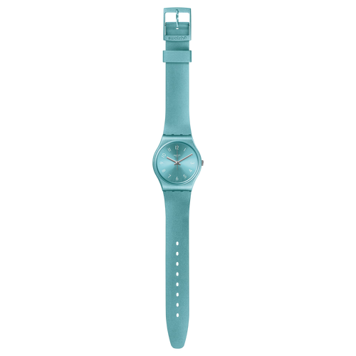 Swatch Gent Special GS160 Astilbe – Orologio uomo quadrante floreale, vista frontale su sfondo bianco – CICCO Gioielleria