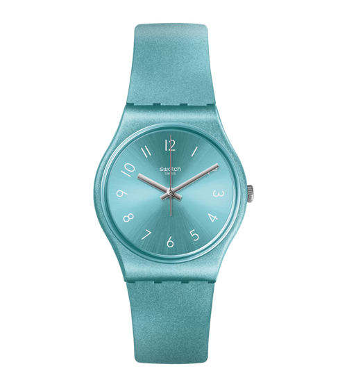 Swatch Gent Special GS160 Astilbe – Vista laterale cassa Gent Special con cinturino – SWATCH