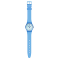 Orologio Swatch Gent Swan Ocean GS165 – Effetto specchio blu trasparente | Cicco Gioielleria