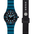 HIP HOP HWU1232 Master Teal Blue/Black – Orologio unisex quarzo bicolore | CICCO Gioielleria