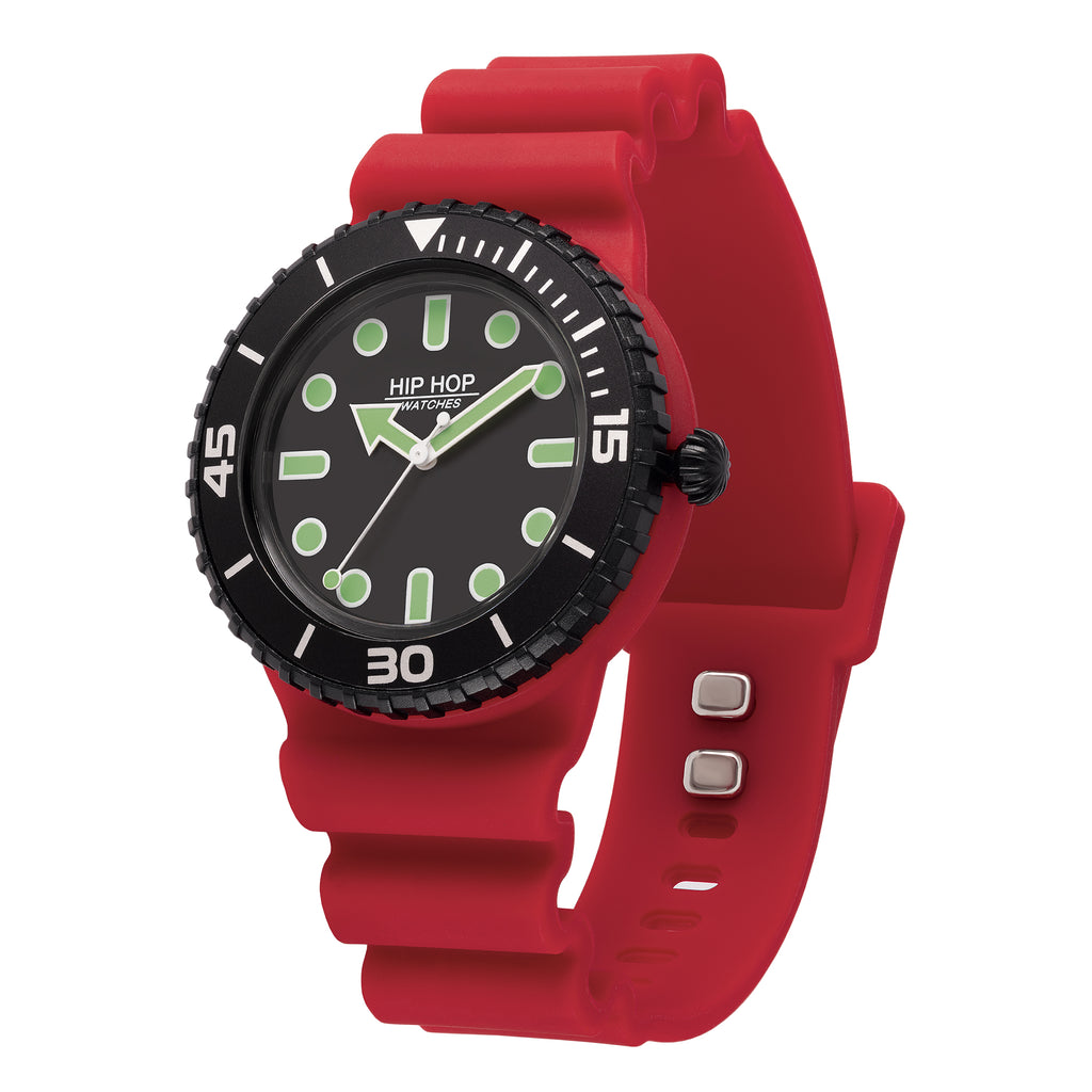 HIP HOP HWU1235 Master Red/Blue – Orologio unisex quarzo bicolore | CICCO Gioielleria