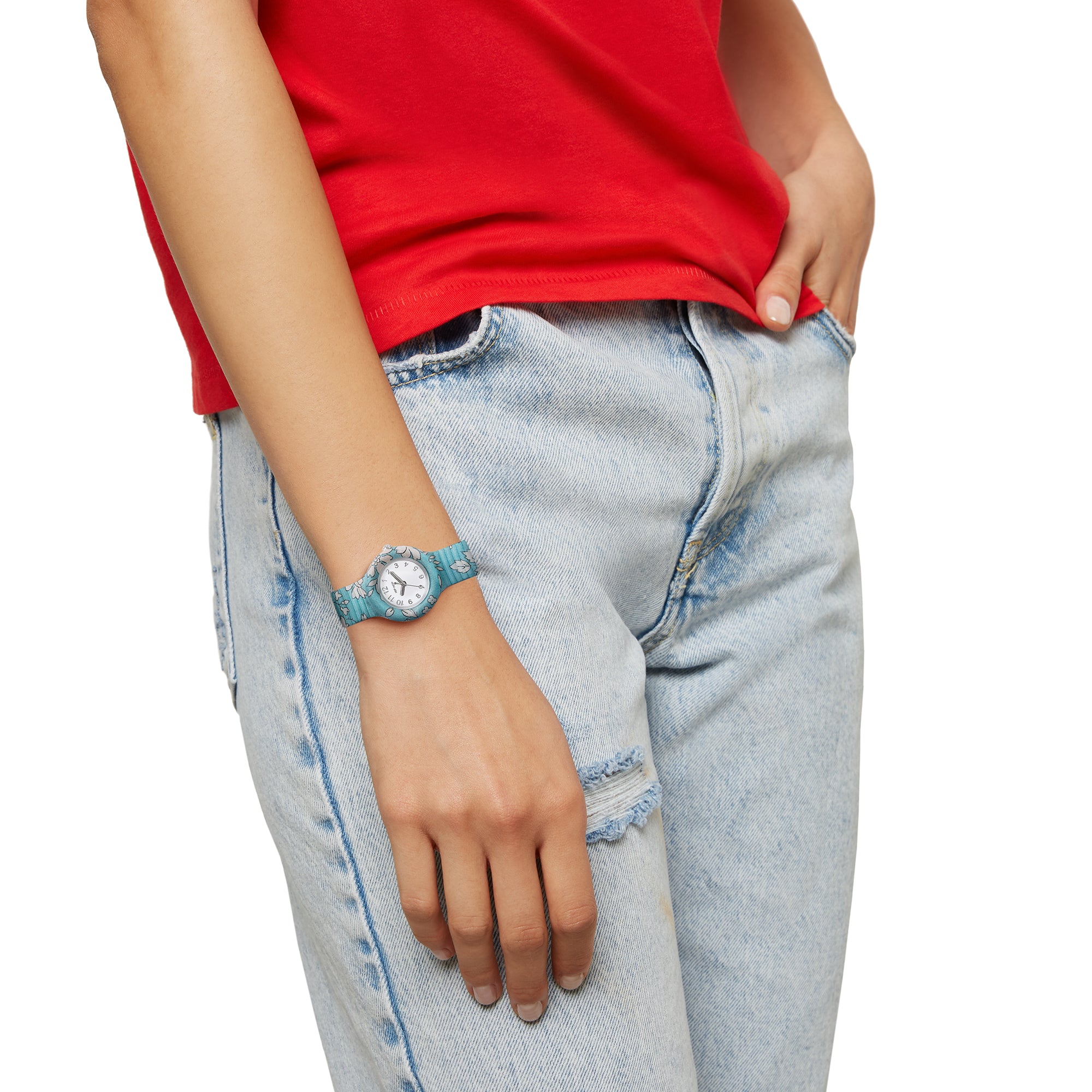 HIP HOP - HWU1251 WINTER BLOSSOM LIGHT BLUE