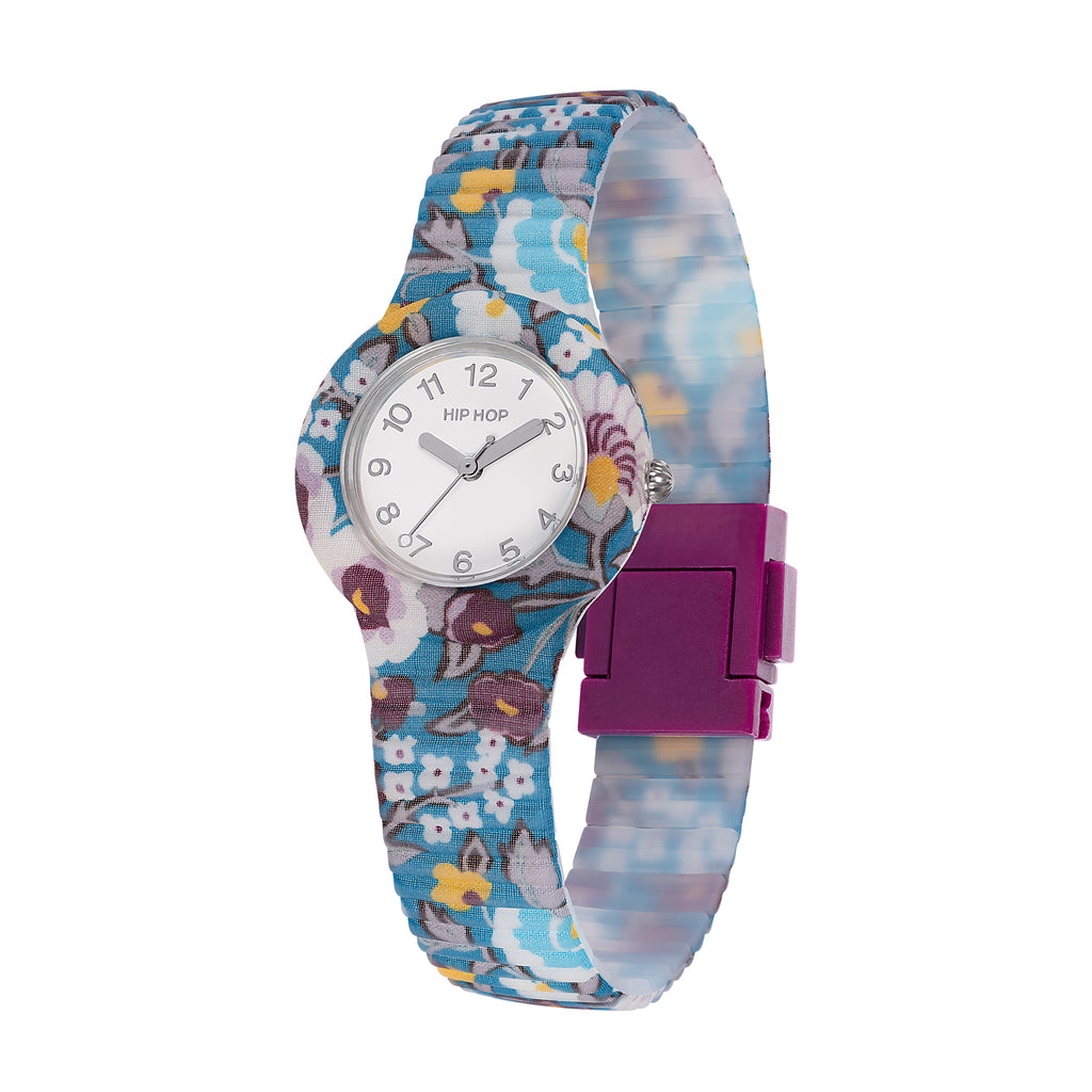 HIP HOP HWU1299 Flora Purple – Orologio donna quarzo floreale viola | CICCO Gioielleria
