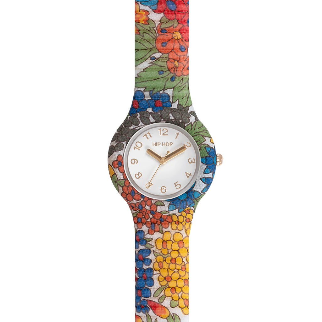 HIP HOP HWU1300 Flora Electric Blue – Orologio donna quarzo floreale blu | CICCO Gioielleria