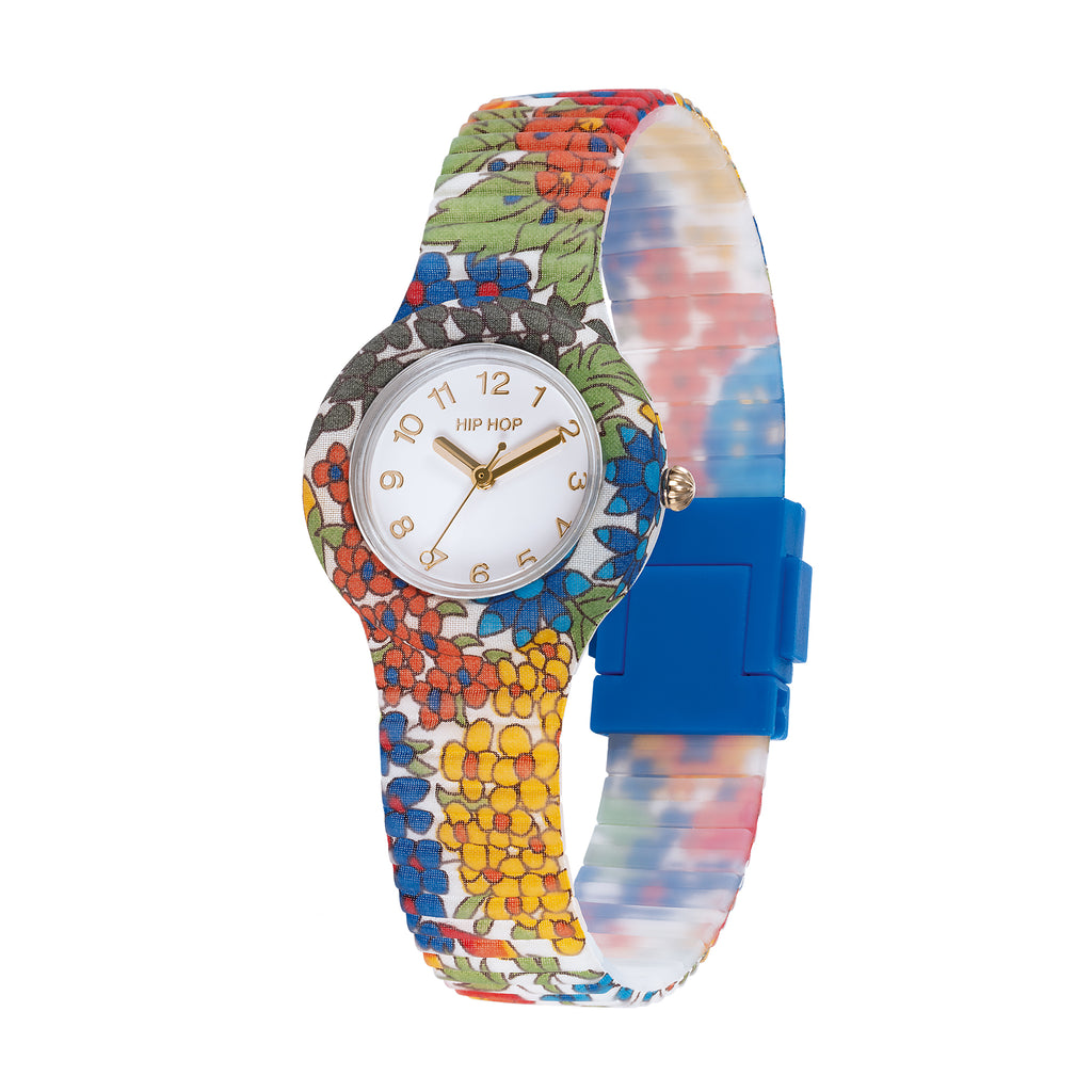 HIP HOP HWU1300 Flora Electric Blue – Orologio donna quarzo floreale blu | CICCO Gioielleria
