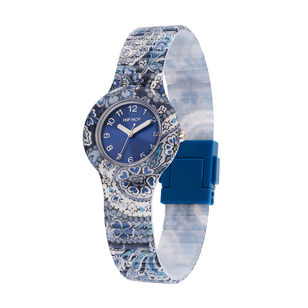 HIP HOP HWU1308 Paisley Blue – Orologio donna quarzo cinturino blu | CICCO Gioielleria