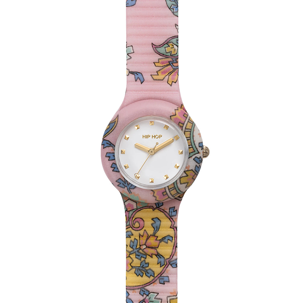 HIP HOP HWU1310 Paisley Pink – Orologio donna quarzo cinturino rosa | CICCO Gioielleria