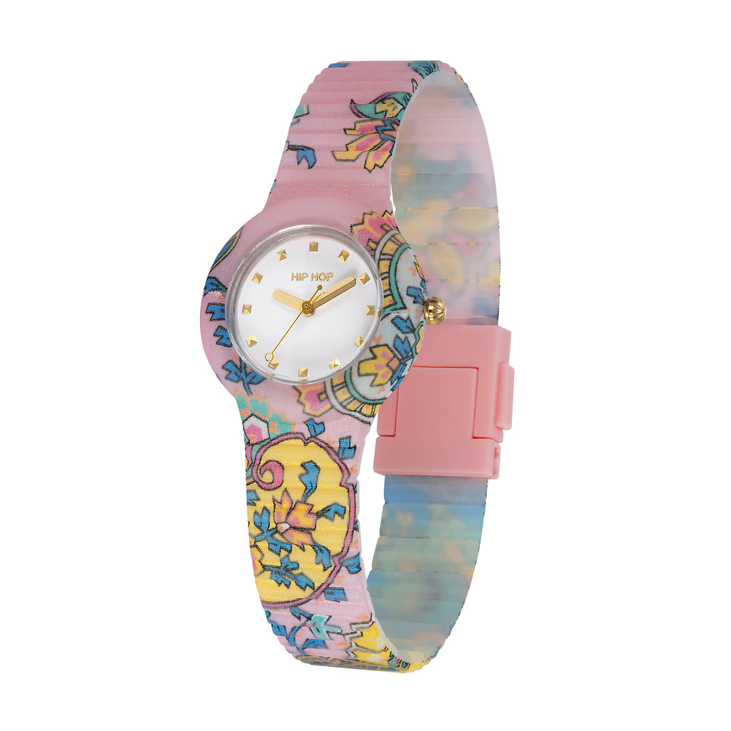 HIP HOP HWU1310 Paisley Pink – Orologio donna quarzo cinturino rosa | CICCO Gioielleria