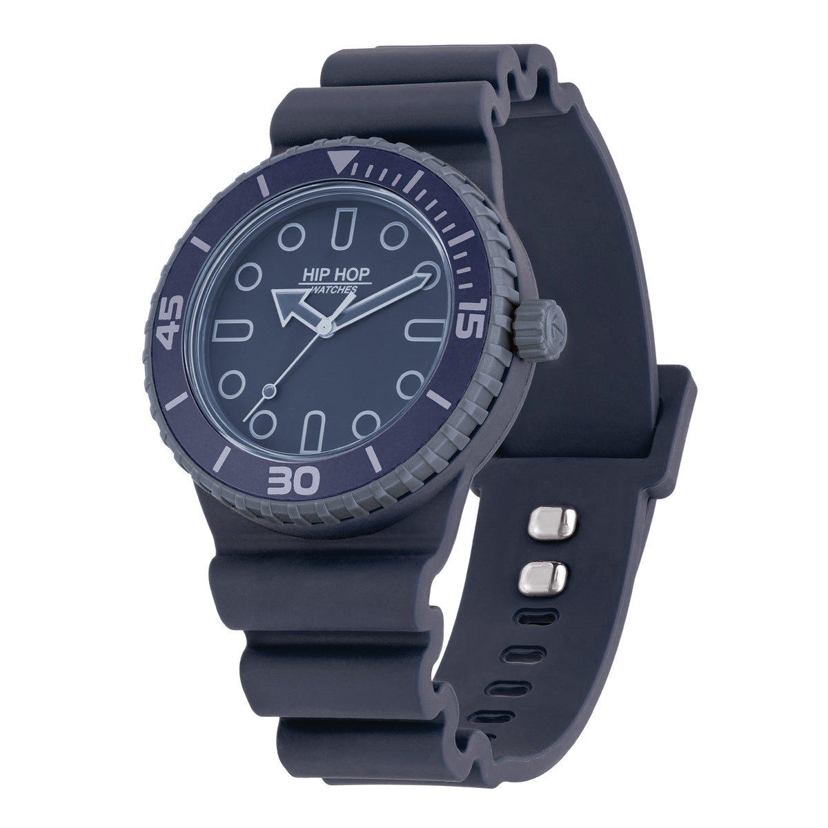 Orologio Hip Hop HWU1333 Master blu – Dettaglio cinturino blu