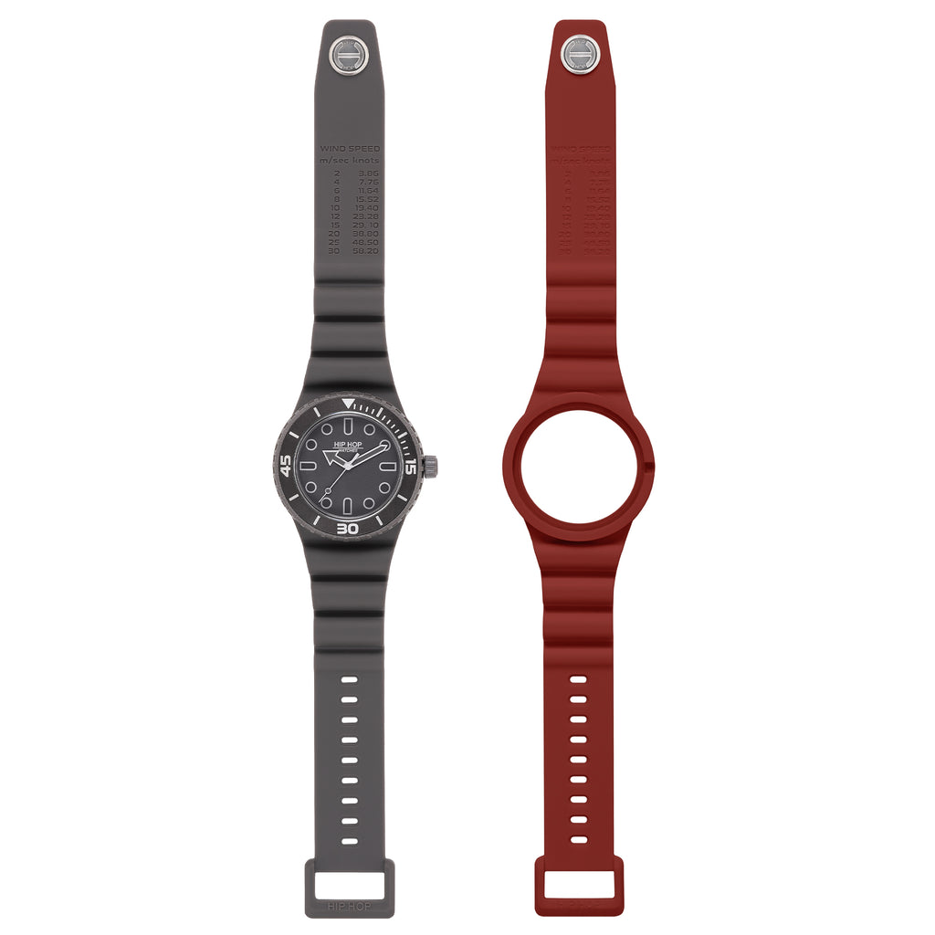 Orologio Hip Hop HWU1334 Master – Orologio con cinturini di ricambio da Cicco