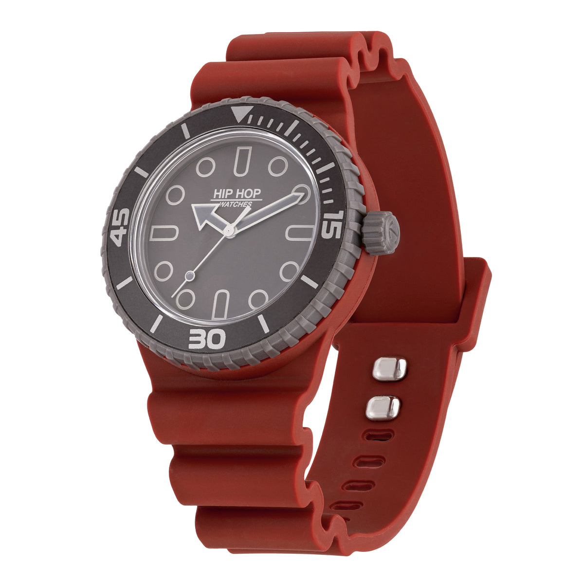 Orologio Hip Hop HWU1334 Master bordeaux – Dettaglio cinturino color bordeaux