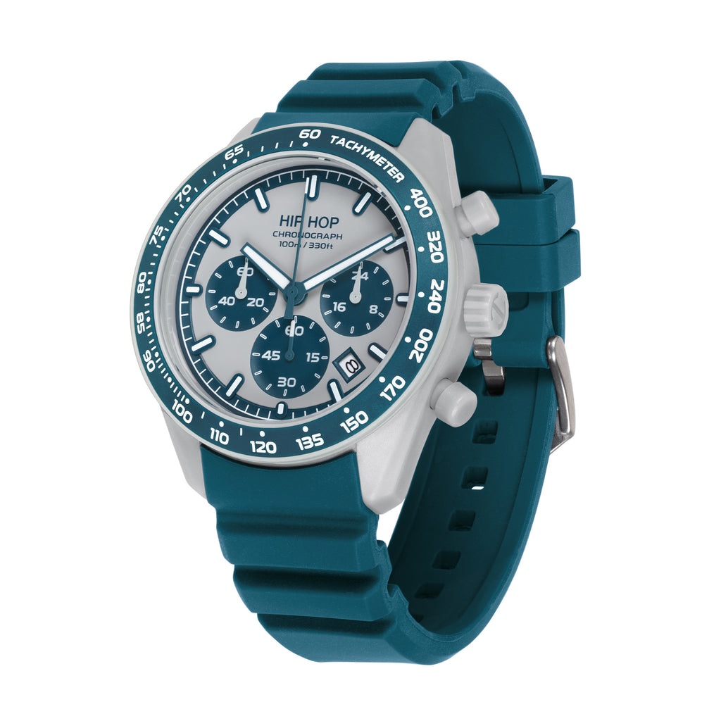 Orologio Hip Hop XT10 HWU1345 Blue Ocean – Vista dell’orologio e del quadrante