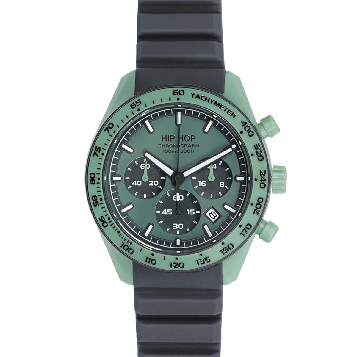 Orologio Hip Hop XT10 HWU1346 Sage Green – Cronografo sportivo da Cicco Gioielleria