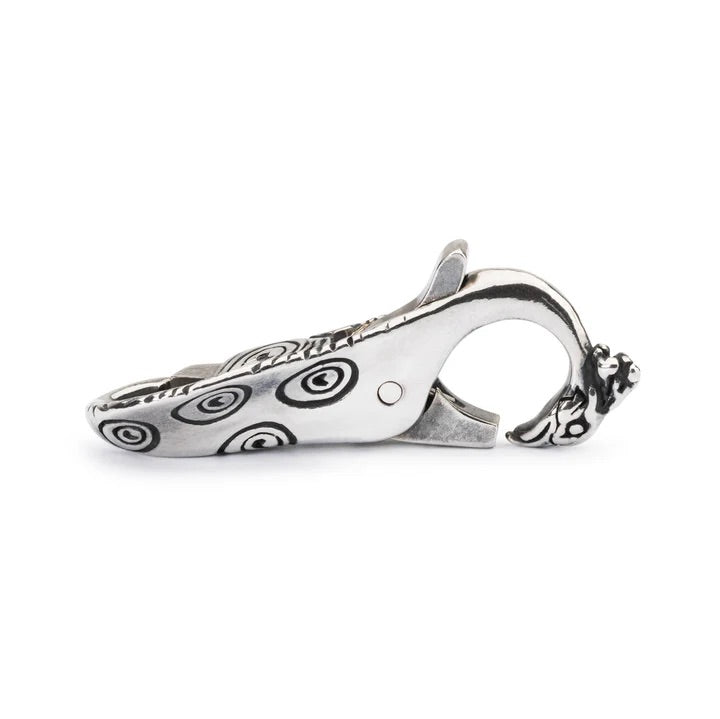 Chiusura Pavone Trollbeads TAGLO-00055 – Dettaglio in argento – CICCO Gioielleria