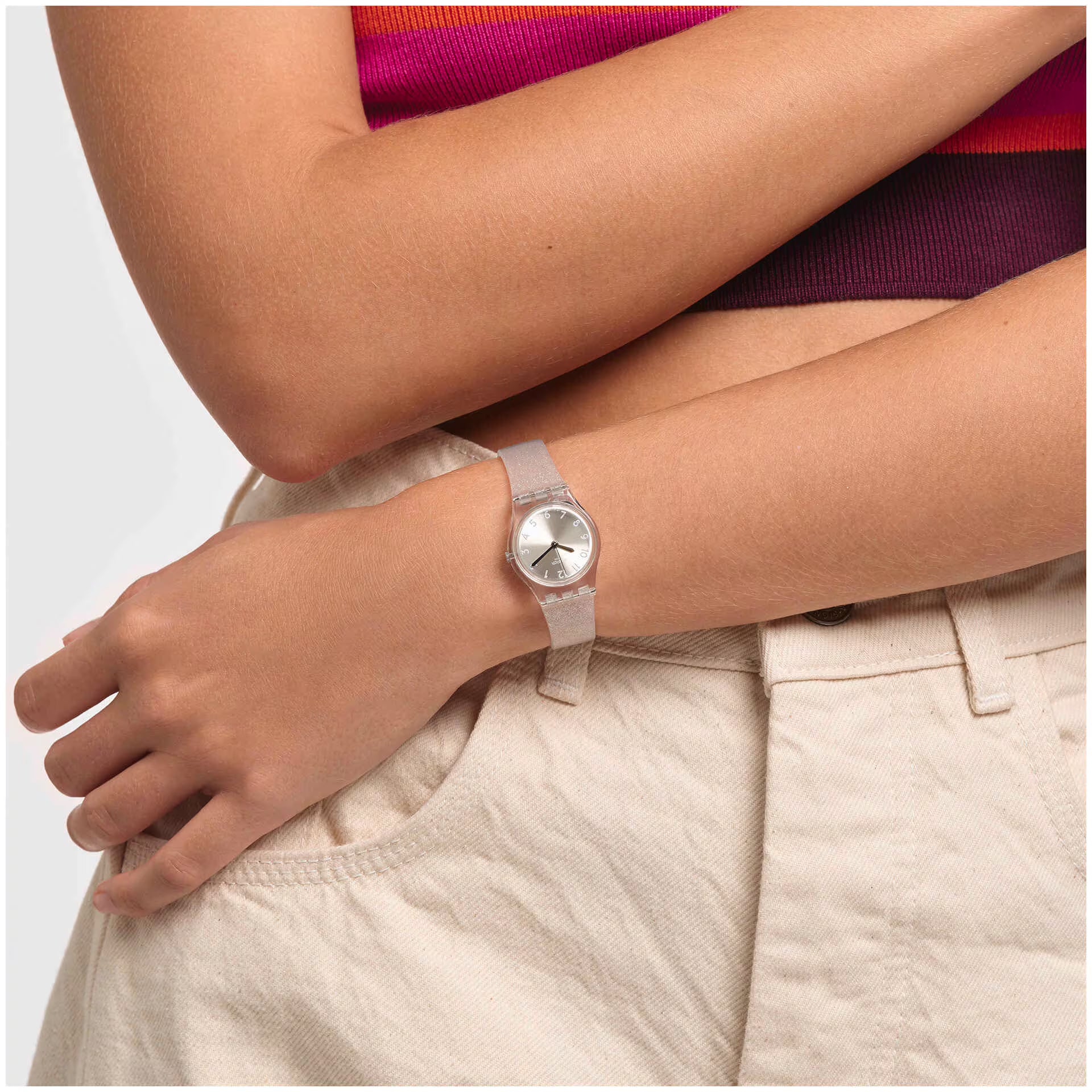 LK343E - SILVER GLISTAR TOO