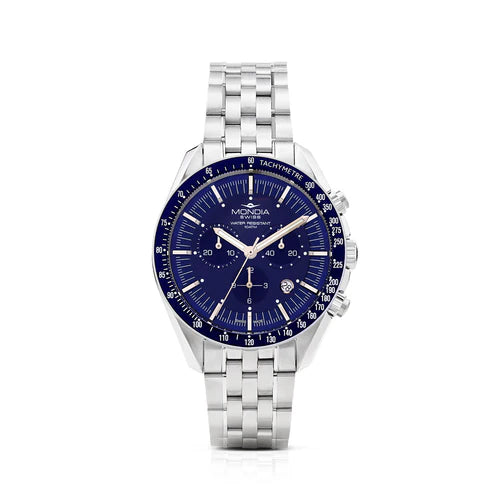 MONDIA MS015002 Icon Chrono Plus – Vista frontale orologio uomo 43mm | CICCO Gioielleria
