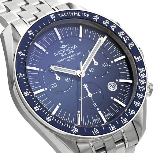 MONDIA MS015002 Icon Chrono Plus – Dettaglio quadrante cronografo | CICCO Gioielleria