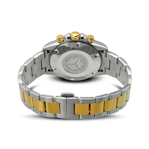MONDIA MS015007 Icon Chrono Bicolore – Dettaglio cassa bicolore cronografo | CICCO Gioielleria