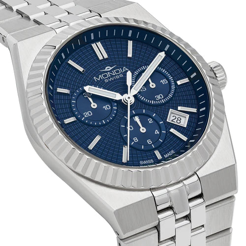 MONDIA MS015010 Monarca Chrono – Dettaglio quadrante cronografo | CICCO Gioielleria