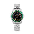 Mondia Icon History Jubilee MS018014 | Orologio Uomo 40mm Quadrante Verde Bracciale Jubilee Acciaio Vista Frontale | Gioielleria CICCO
