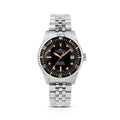 Mondia Icon History Jubilee MS018016 | Orologio Uomo 40mm Quadrante Nero Bracciale Jubilee Acciaio Vista Frontale | Gioielleria CICCO
