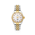 Mondia Icon Lady Diamanti Jubilee MS020009 | Orologio Donna 30mm Bicolore Silver Gold Diamanti Bracciale Jubilee Vista Frontale | Gioielleria CICCO

