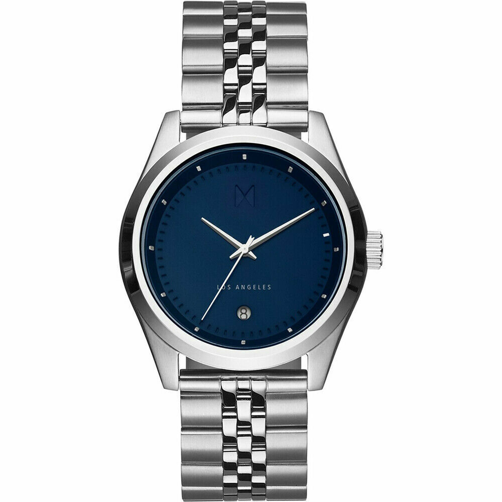 MVMT Rise Bristol D-TC01-BLUS – Orologio uomo 39mm bracciale acciaio quadrante blu