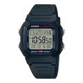 Casio Vintage W-800H-1AVEF – orologio digitale essenziale con retroilluminazione LED, impermeabile 10 bar, batteria 10 anni