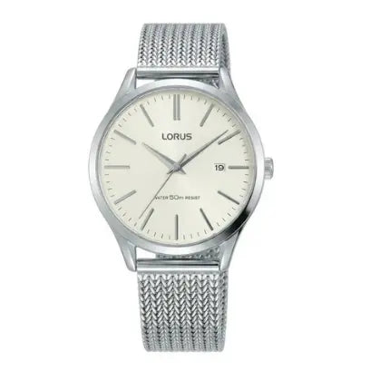 Orologio Lorus Dress RS931DX9 – Quarzo acciaio, quadrante bianco, cristallo zaffiro – Cicco Gioielleria