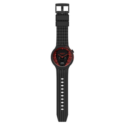 Swatch Big Bold SB01B128 Your Time Is Coming – Orologio edizione speciale cassa oversize, vista frontale – CICCO Gioielleria