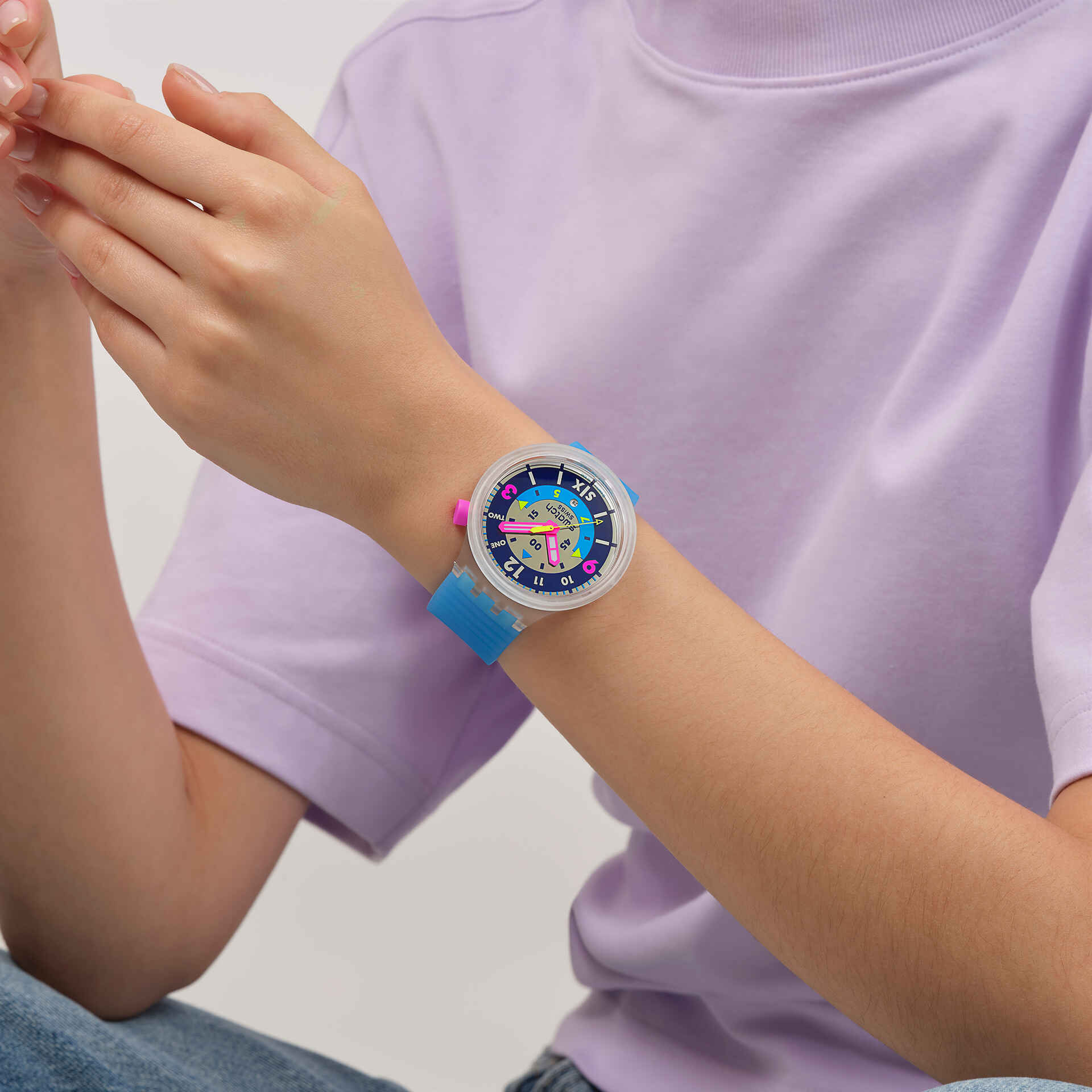 SB01K400 - SWATCH NEON HIELO