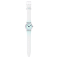 Swatch Ultraciel Pay SO28K110-6000 – orologio SwatchPAY! quarzo, quadrante bianco con stampa blu, cinturino bianco opaco