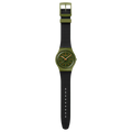 Swatch SO29G113 – Orologio verde biosourced su sfondo neutro