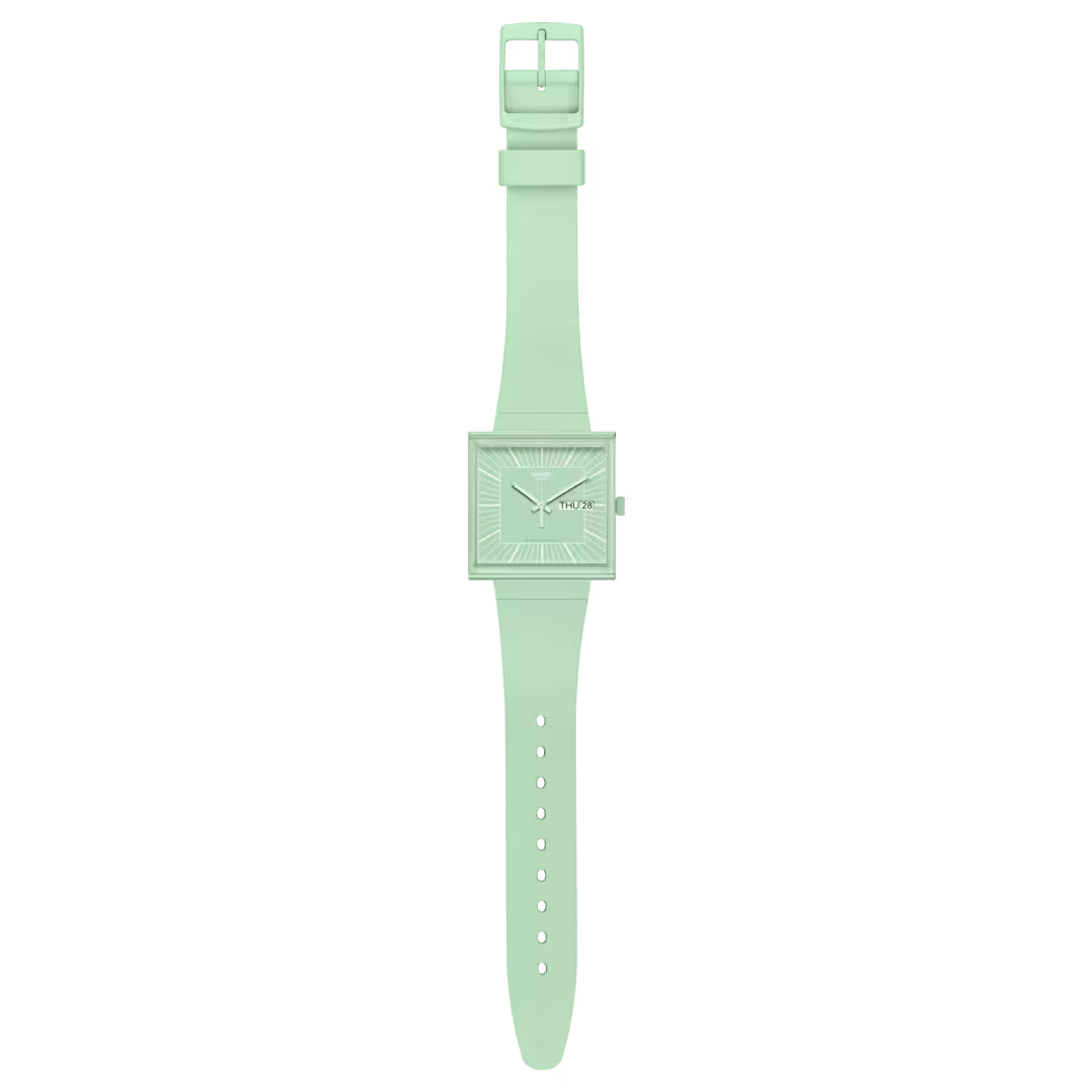 Swatch WHAT IF...MINT? SO34G701 – Orologio Bioceramic verde menta – Vista frontale | Cicco Gioielleria