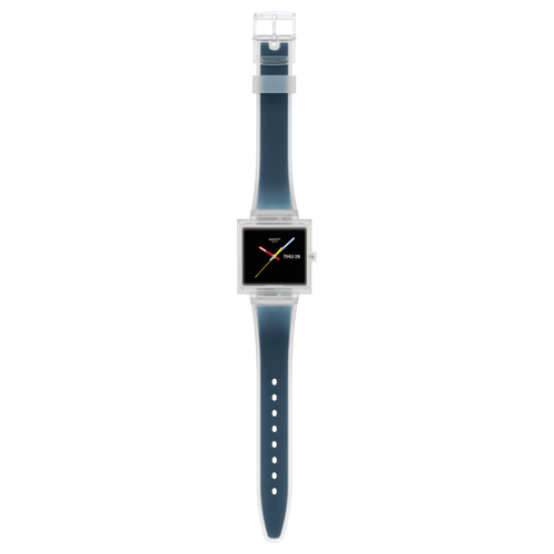 Swatch What If See Thru Black SO38K700 – Vista frontale – Orologio da Cicco Gioielleria