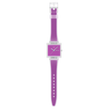Swatch What If See Thru Magenta SO38K705 – Vista frontale – Orologio da Cicco Gioielleria