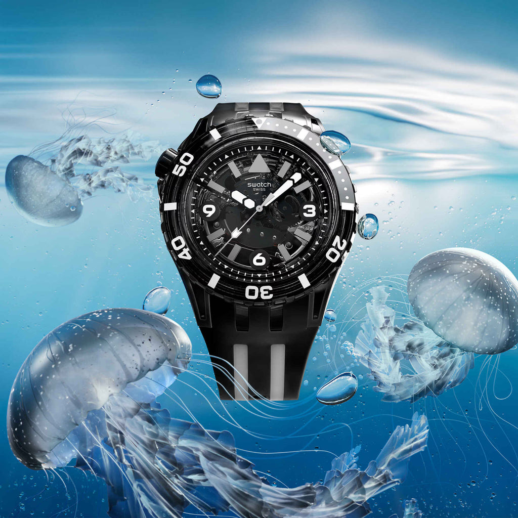 Swatch SCUBACQUA - SSCU09B100 - BLACK SEA NETTLE