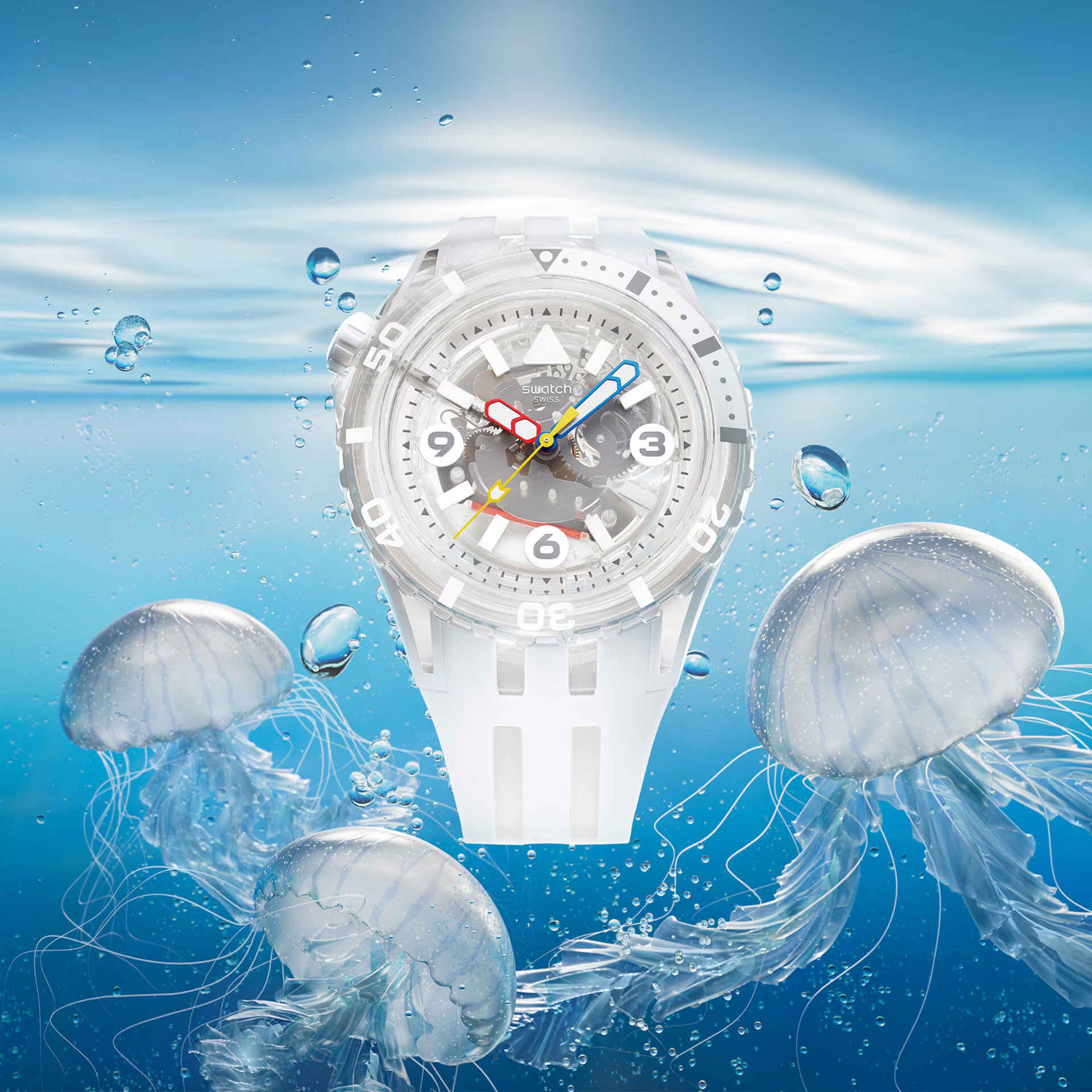 Swatch SCUBACQUA - SSCU09K100 - AURELIA AURITA