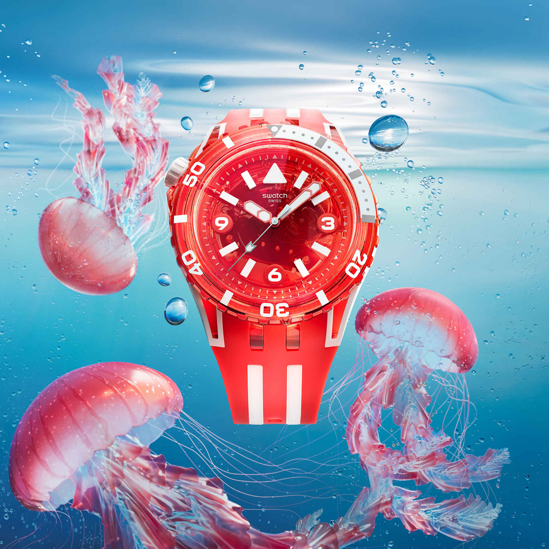 Swatch SCUBACQUA - SSCU09R100 - LION'S MANE