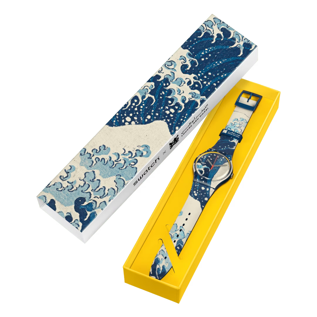 SUOZ351 - THE GREAT WAVE BY HOKUSAI & ASTROLABE