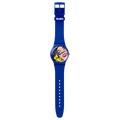 Swatch SUOZ352 Girl by Roy Lichtenstein, The Watch – Vista frontale orologio Special Edition MoMA | CICCO Gioielleria