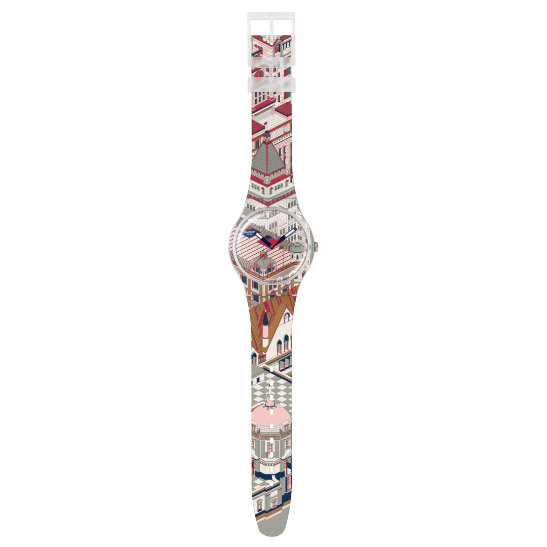 Swatch Art Peace Hotel SUOZ371 Bund-Astic – Orologio da CICCO Gioielleria