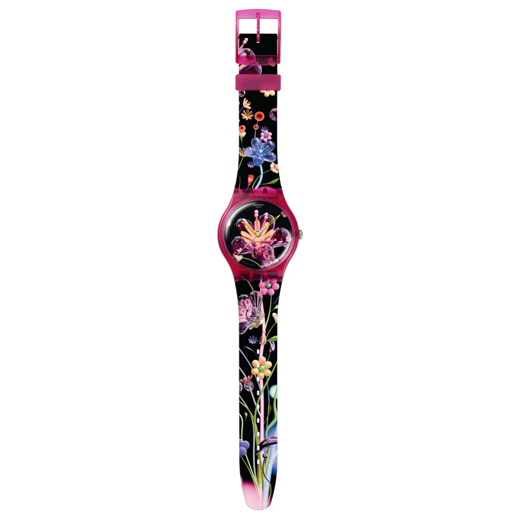 Swatch Art Peace Hotel SUOZ373 Digi-Blossoming – Orologio da CICCO Gioielleria
