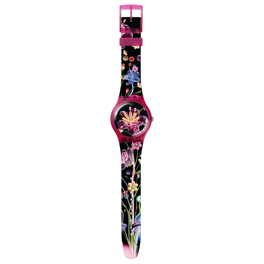 Swatch Art Peace Hotel SUOZ373 Digi-Blossoming – Orologio da CICCO Gioielleria